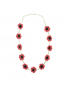 collier fleurs - oeuf nyc