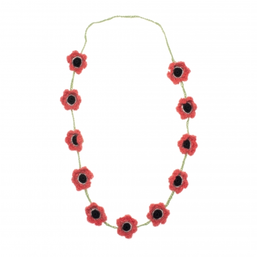collier fleurs - oeuf nyc