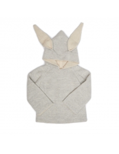 cardigan a capuche lapin - oeuf nyc