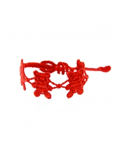 bracelet ourson rouge (moins de 5 ans) - missiu