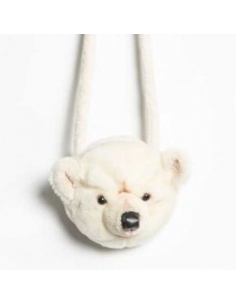 PETIT SAC A MAIN - OURS BLANC - BASILE - WILD AND SOFT