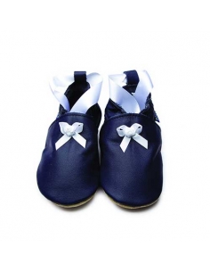CHAUSSONS BEBE BALLET NAVY