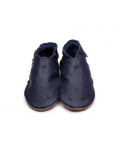 CHAUSSONS BEBE MILKY WAY - NAVY