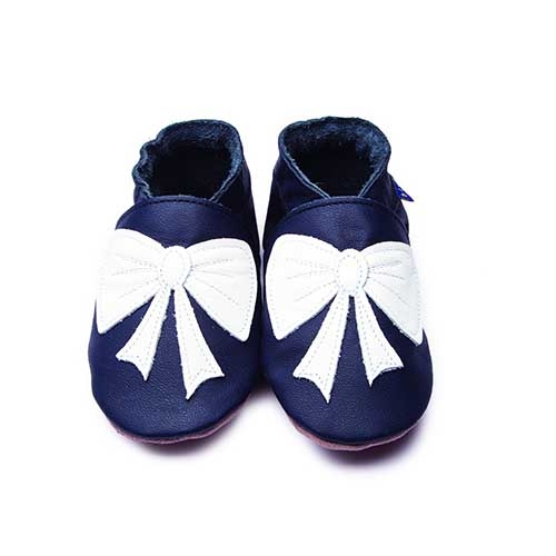 CHAUSSONS ENFANT BOW NAVY