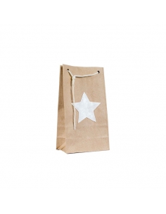 6 GIFT BAGS - WHITE STAR