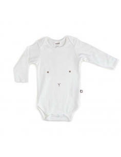 body onesie - manches longues - lapin - oeuf nyc