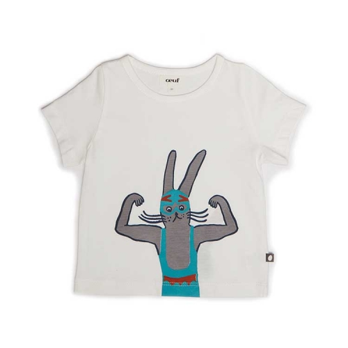 t-shirt lapin catcheur - oeuf nyc