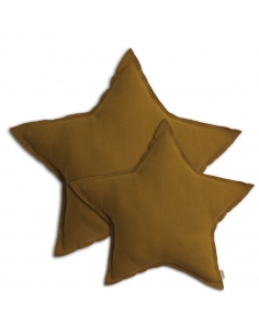 Coussin étoile Gold